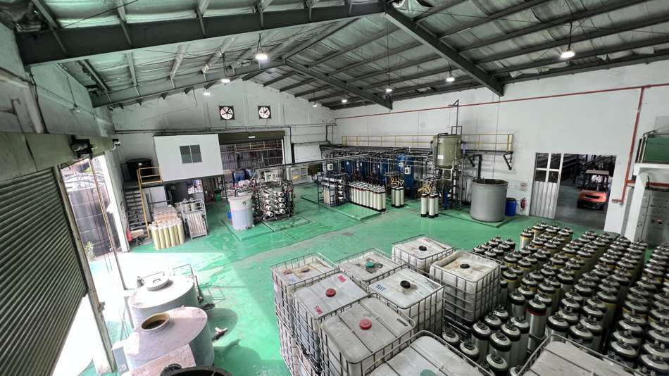 IEX regeneration plant