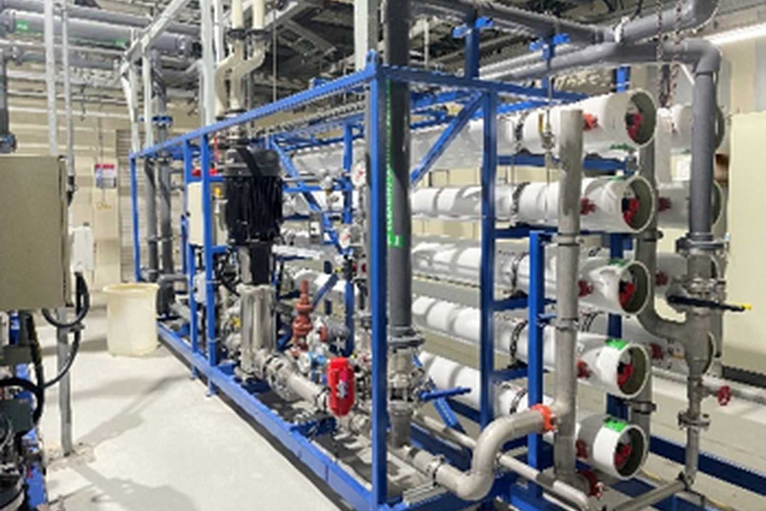Reverse osmosis skid system